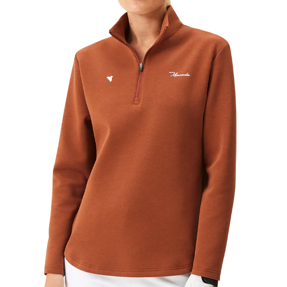 Women's Zoe Ivory Flex 1/4 Zip Sweater