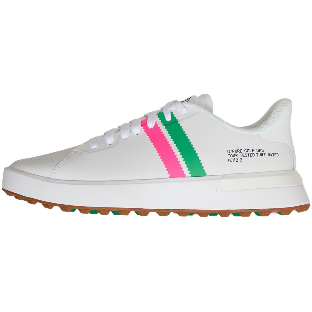 Women's G.112 Stripe Kiltie Spikeless Golf Shoes - Fairway Styles