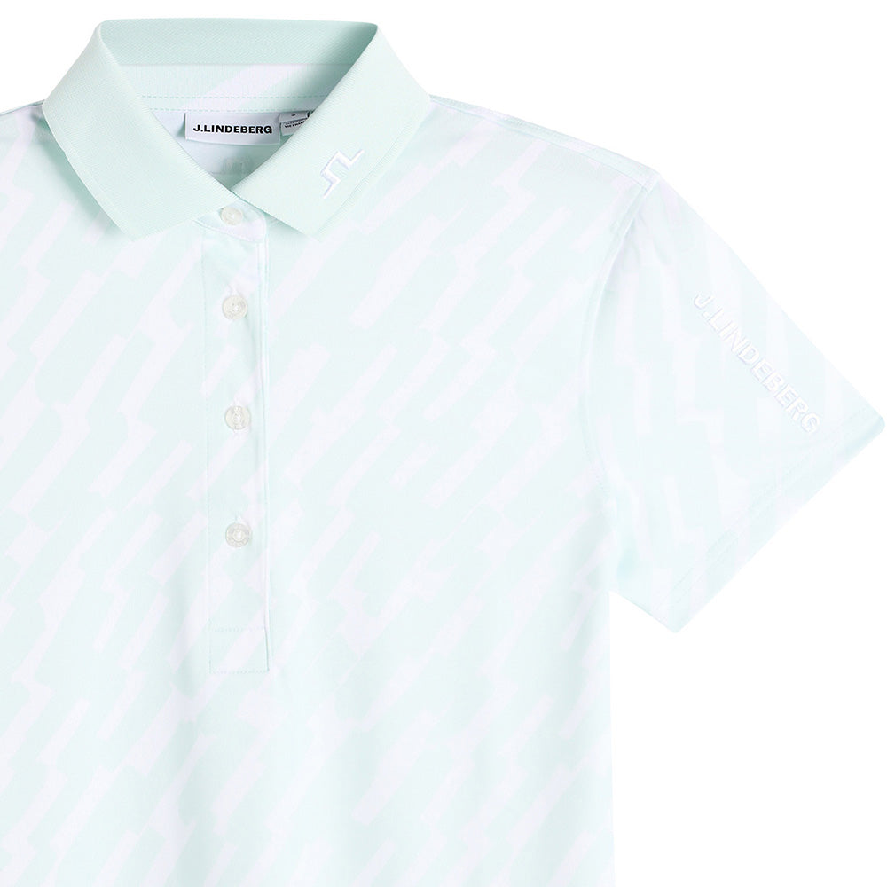 Women's Tour Tech Print Polo