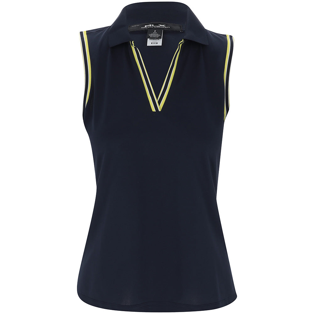 Women's Slim Fit Sleeveless Polo