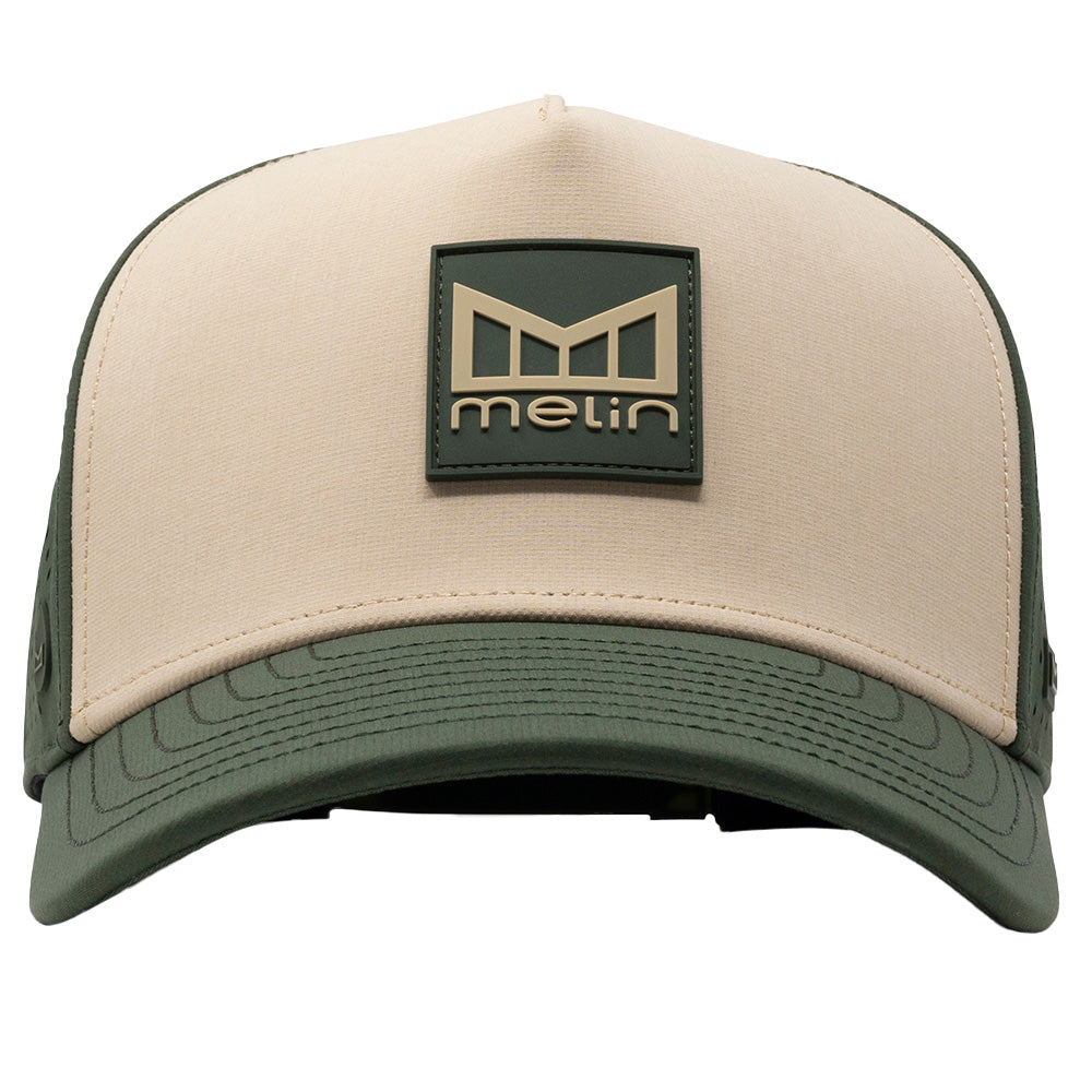 Odysea Stacked Hydro Hat - Khaki/Kombu Green