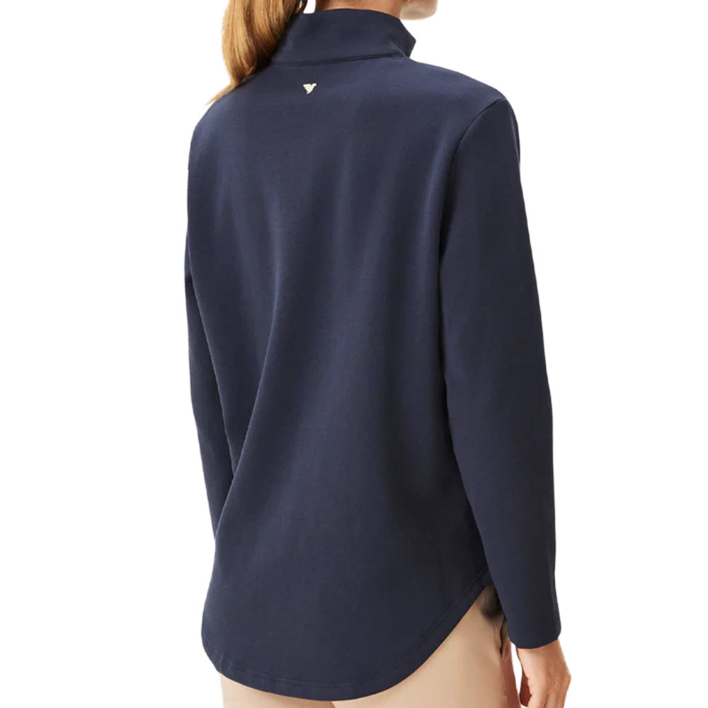 Women's Zoe Ivory Flex 1/4 Zip Sweater