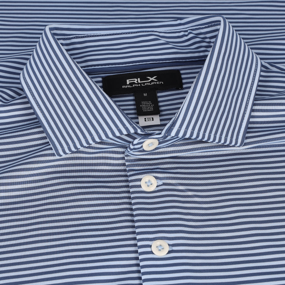 Classic Fit Performance Polo - Striped