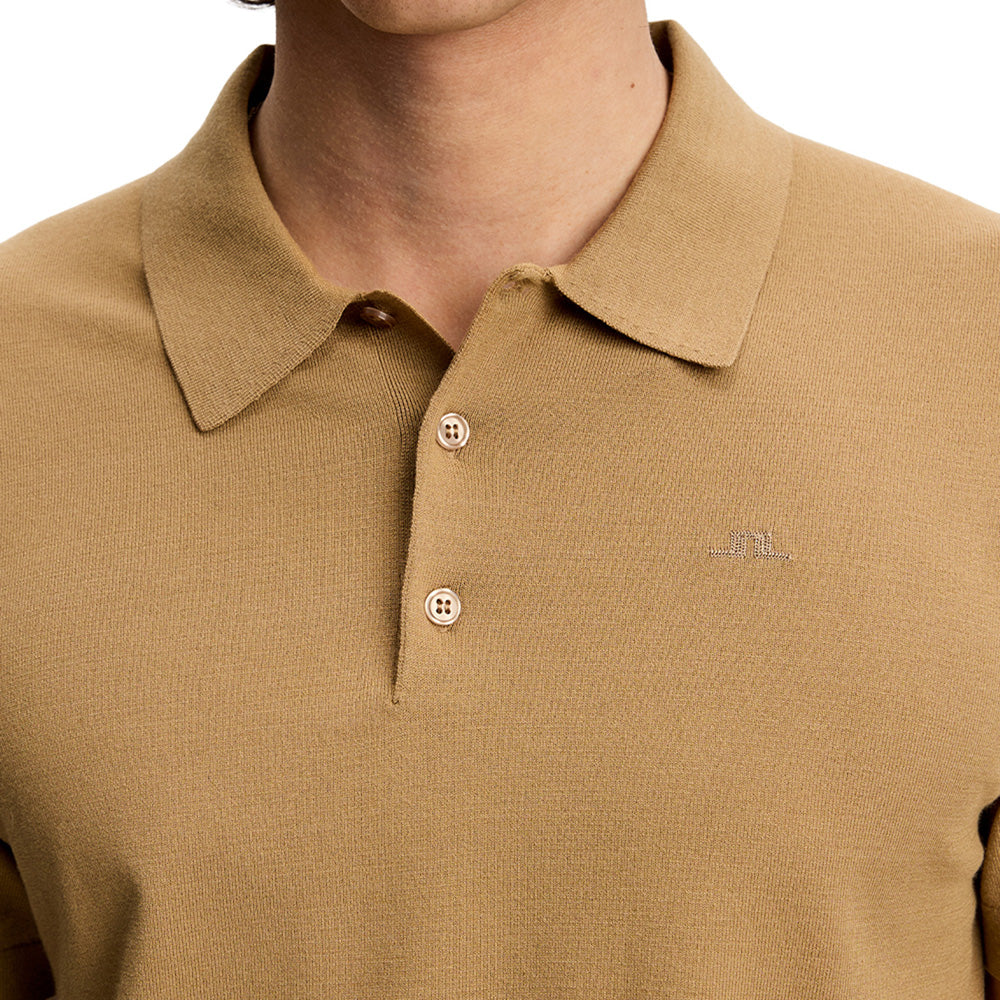 Ridge Knitted Polo