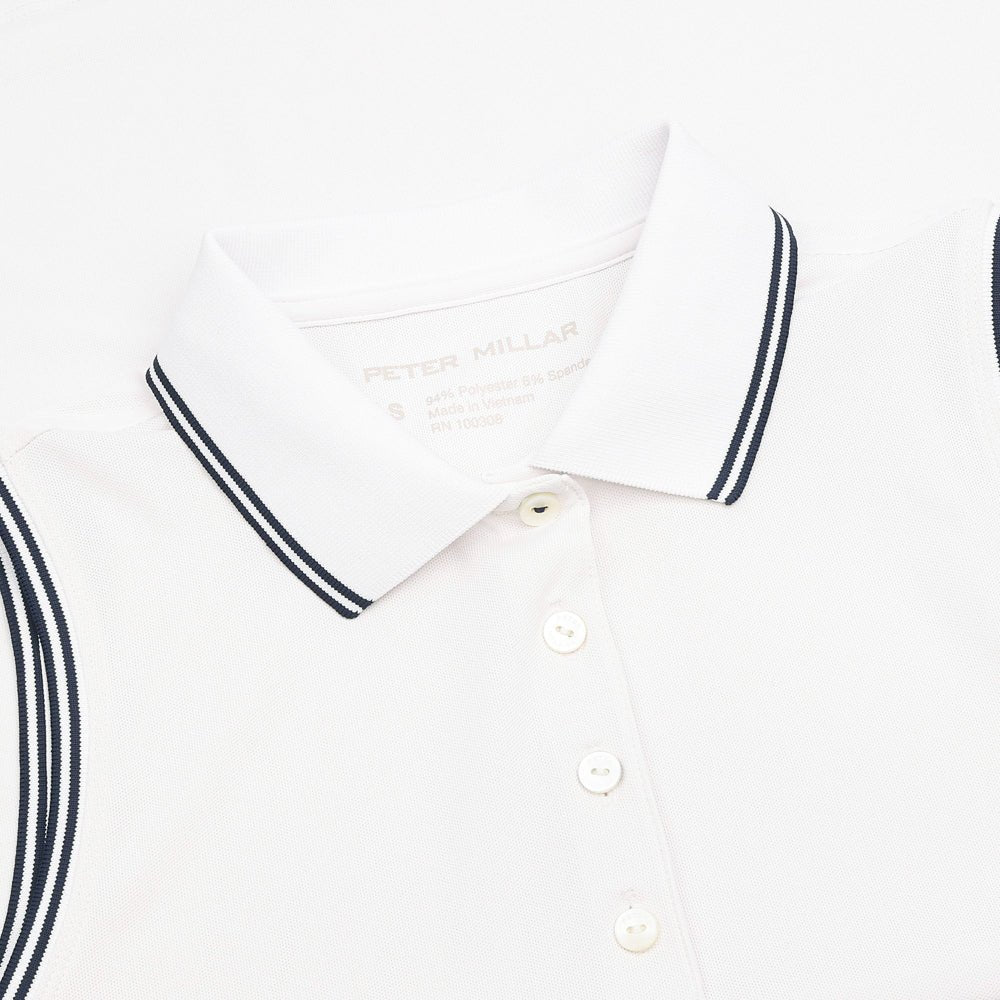 Women's Canterbury Tipped Sport Mesh Sleeveless Polo - Fairway Styles