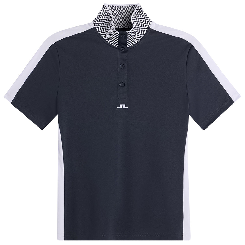 Women's Pip Mock Neck Polo