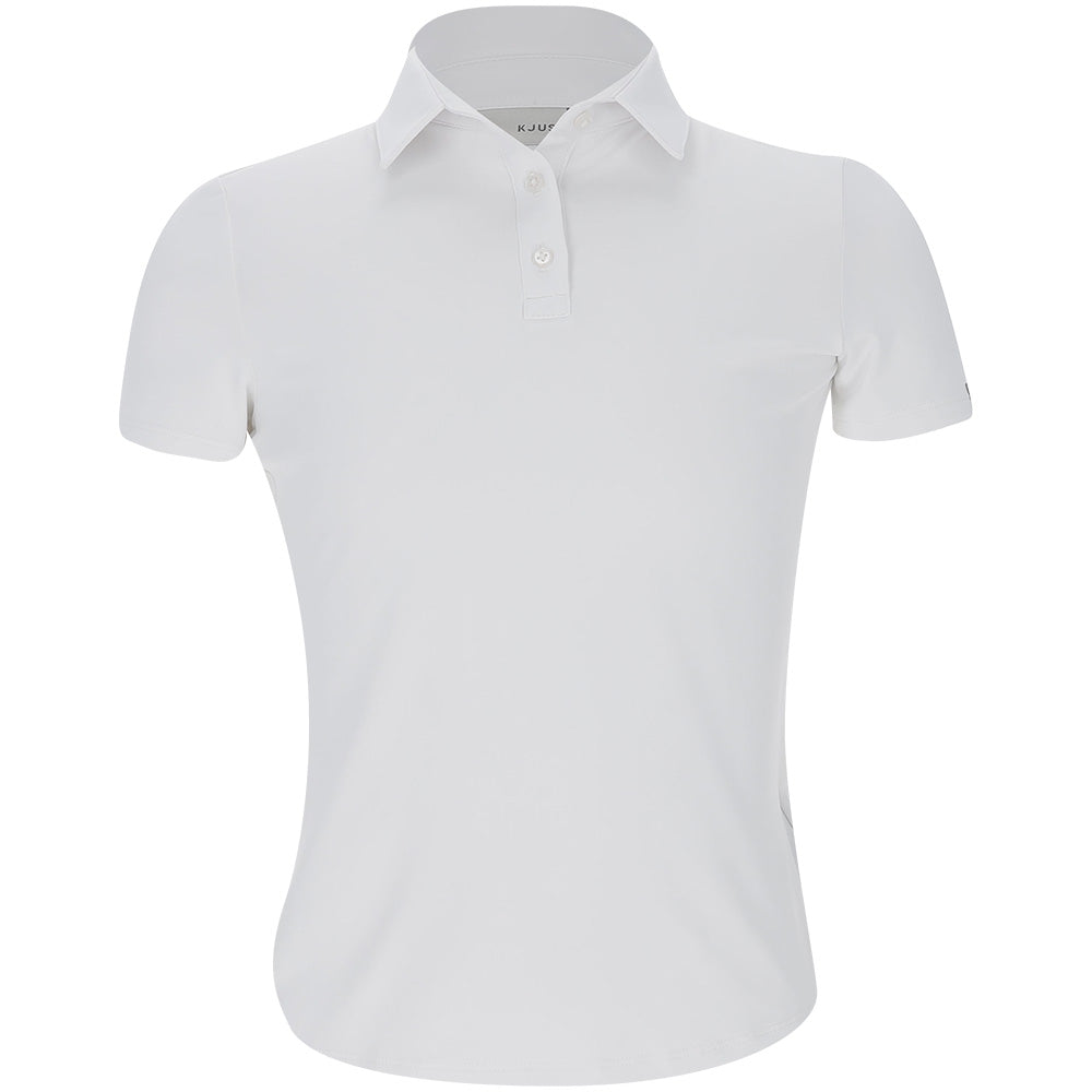 Girls' Self Collar Polo