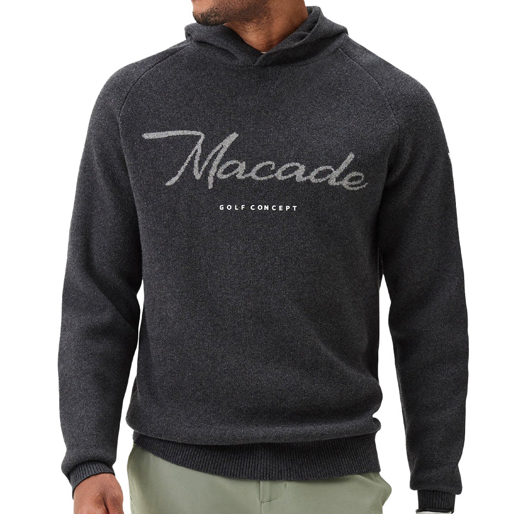 Signature Knit Hooded Pullover
