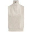 Women's Amina Knit Sleeveless 1/2 Zip Sweater - Fairway Styles
