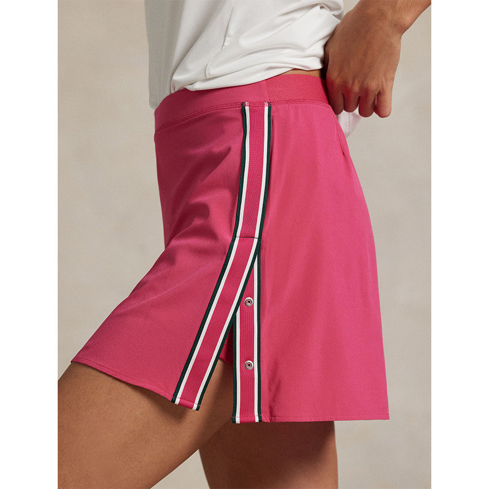 Women's Snapped-Placket Performance Skort