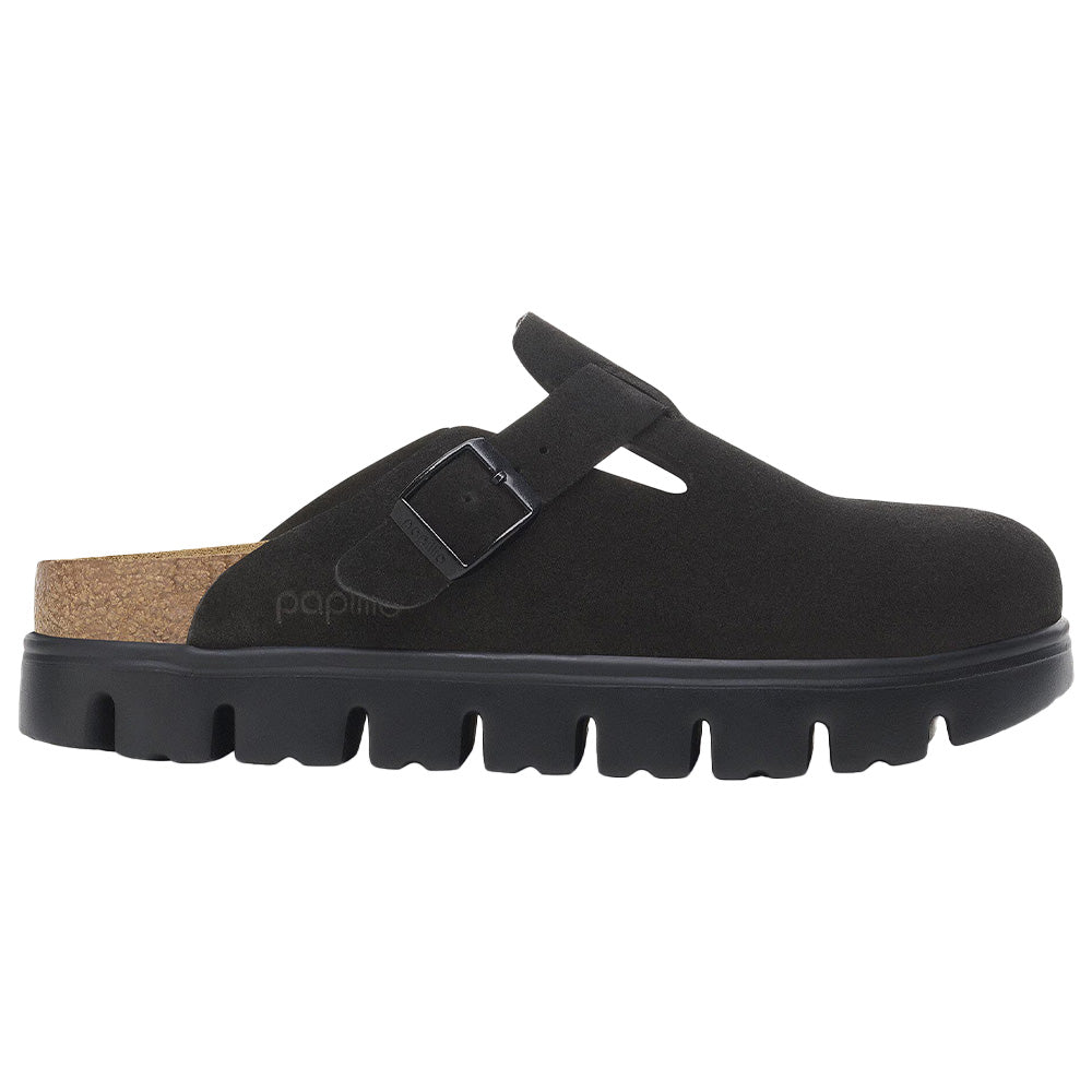 Women's Boston Chunky Sandals - Suede Leather
