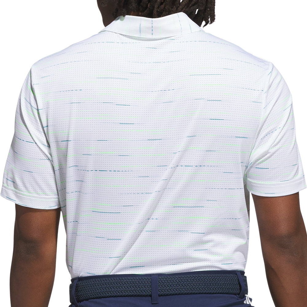 Ultimate365 Mesh Glimmer Print Polo