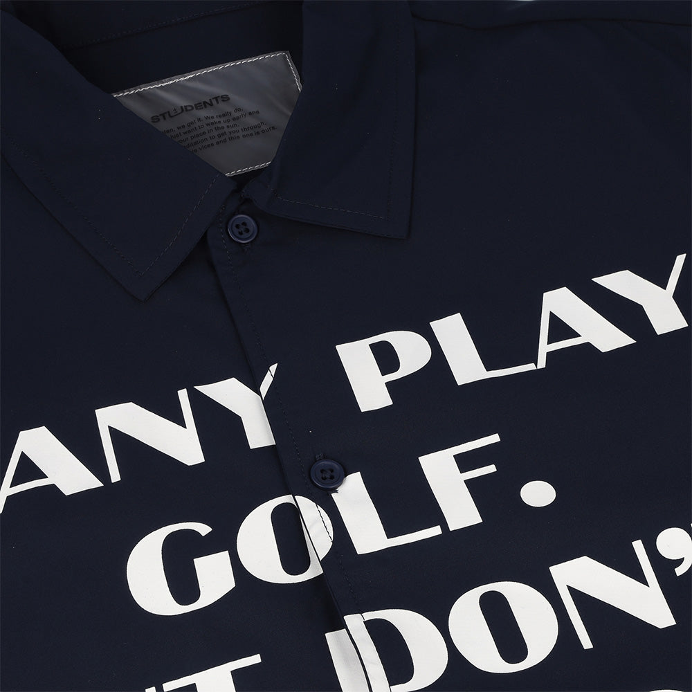 Educate Poplin Button-Up Shirt