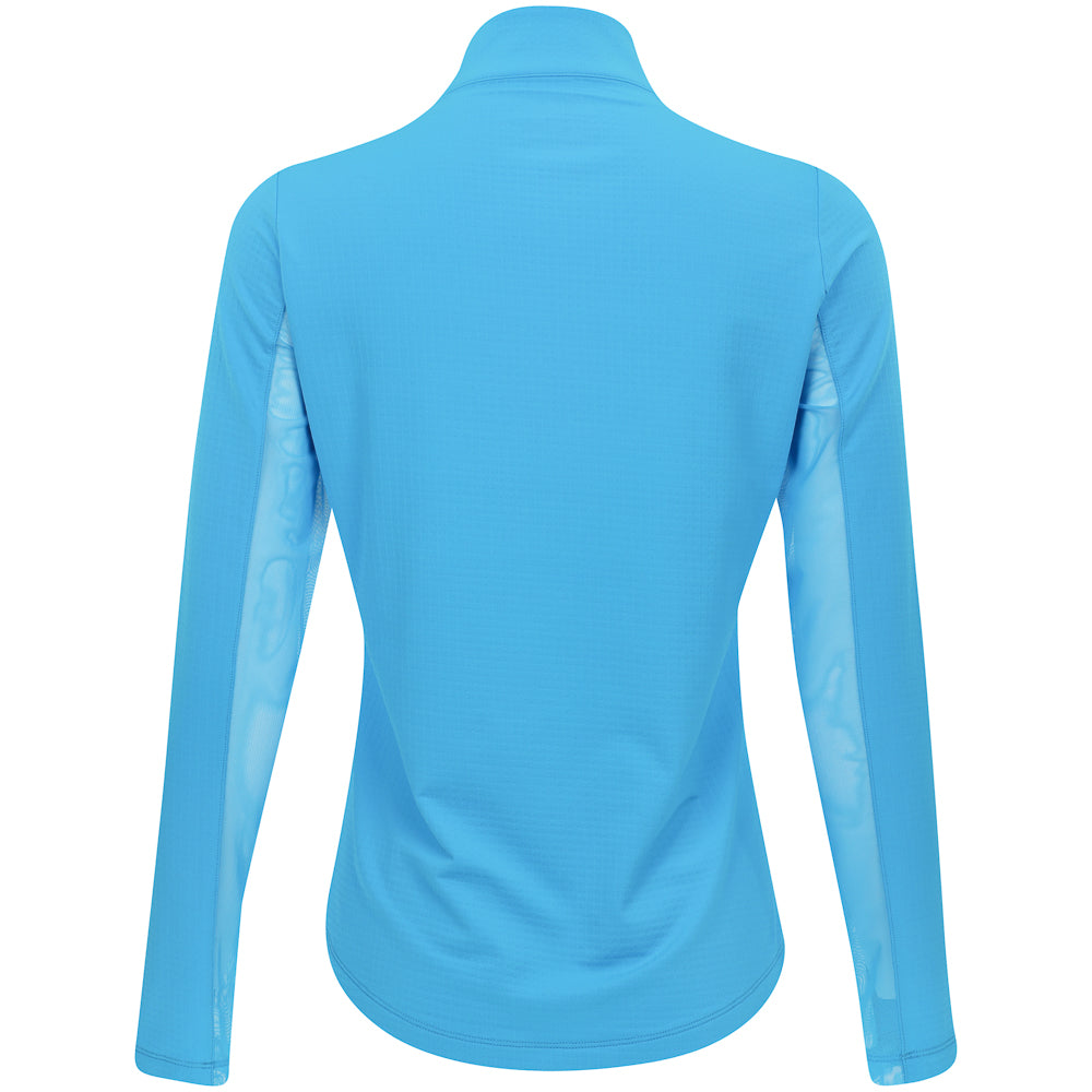 Women's Long Sleeve Mock Neck Top - Solid