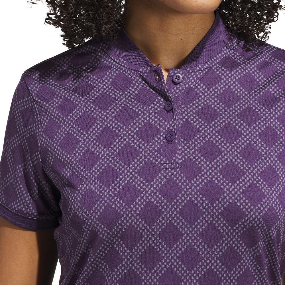 Women's Ultimate365 Jacquard Banded Collar Polo