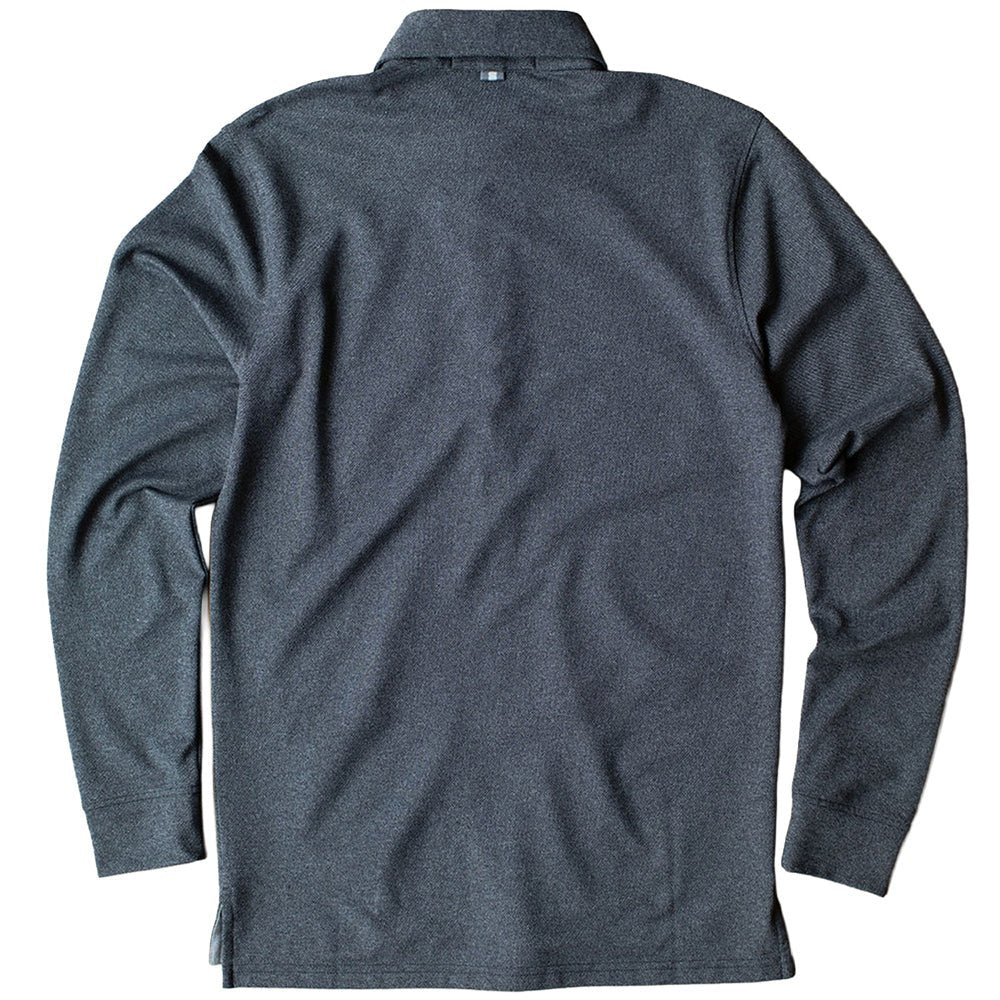 Ford 5 Button Long Sleeve Polo