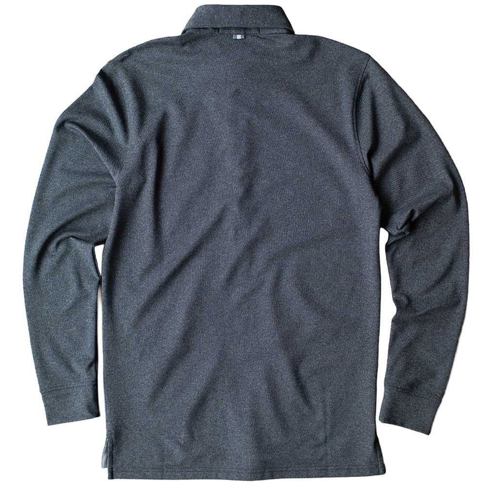 Ford 5 Button Long Sleeve Polo
