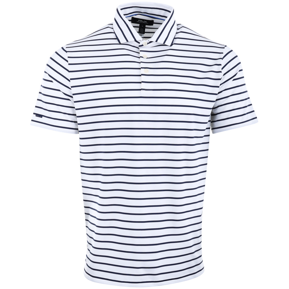 Lightweight Airflow Center Stripe Polo