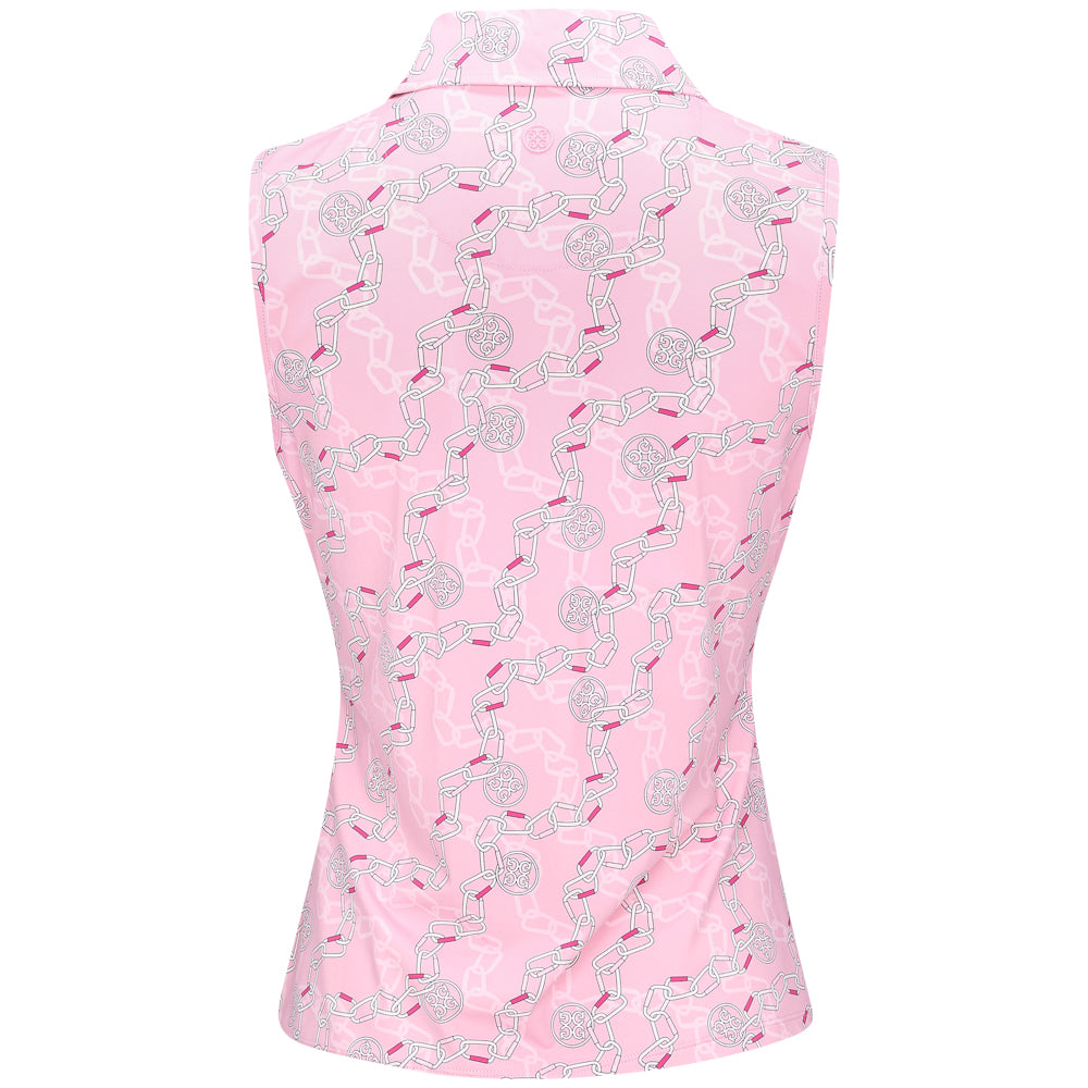 Women's Carabiner Silky Tech Sleeveless Polo