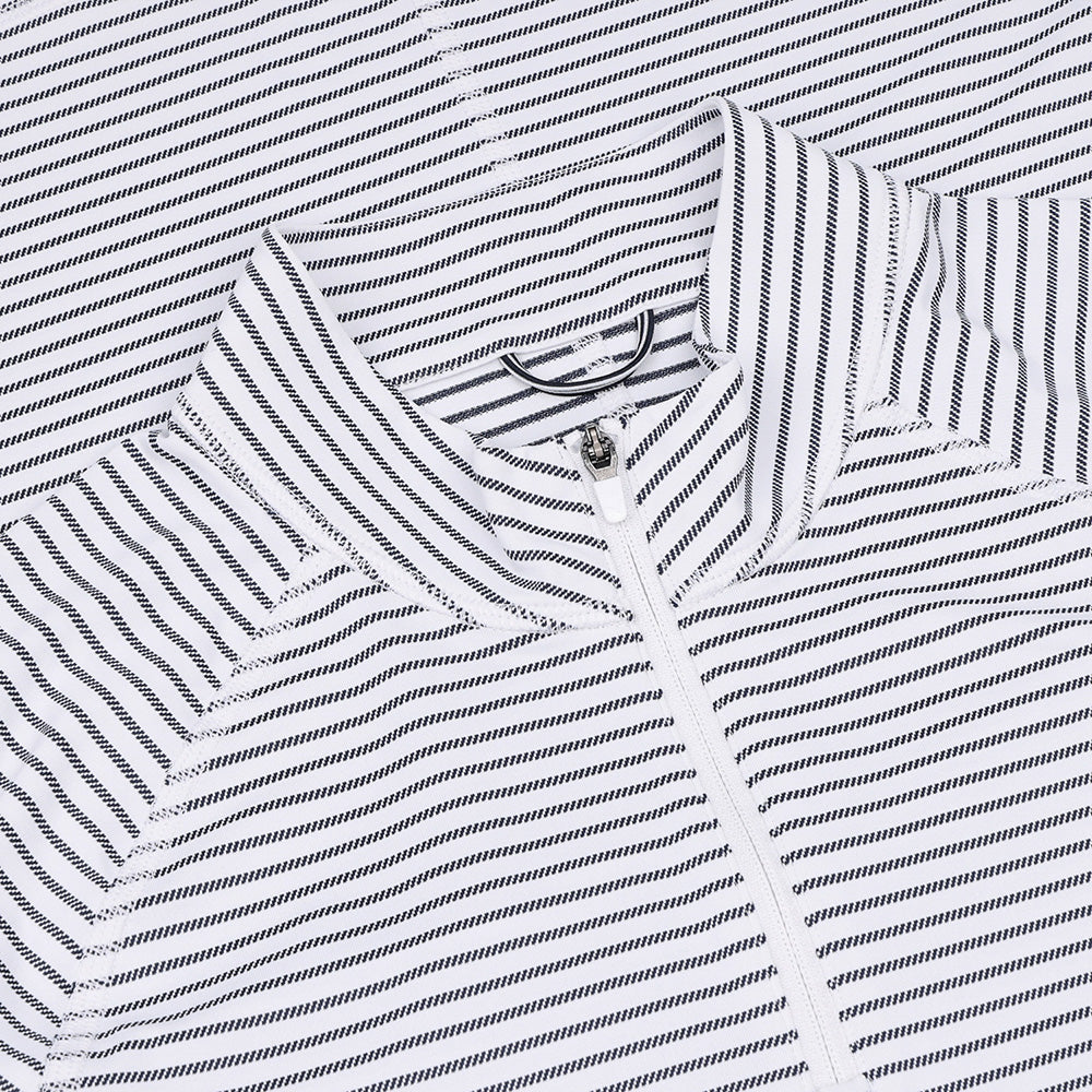 Women's UV Stripe 1/4 Zip Pullover