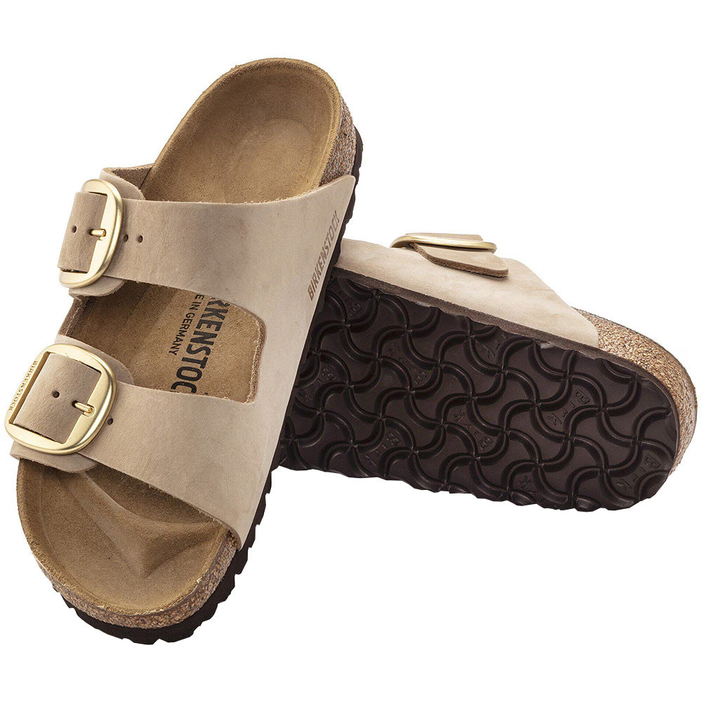 Women's Arizona Big Buckle Nubuck Leather Shoes