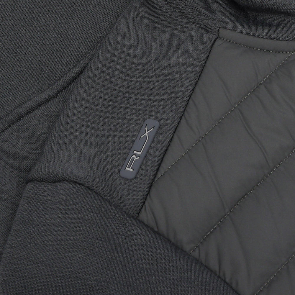 Hybrid Mock Neck Hoodie