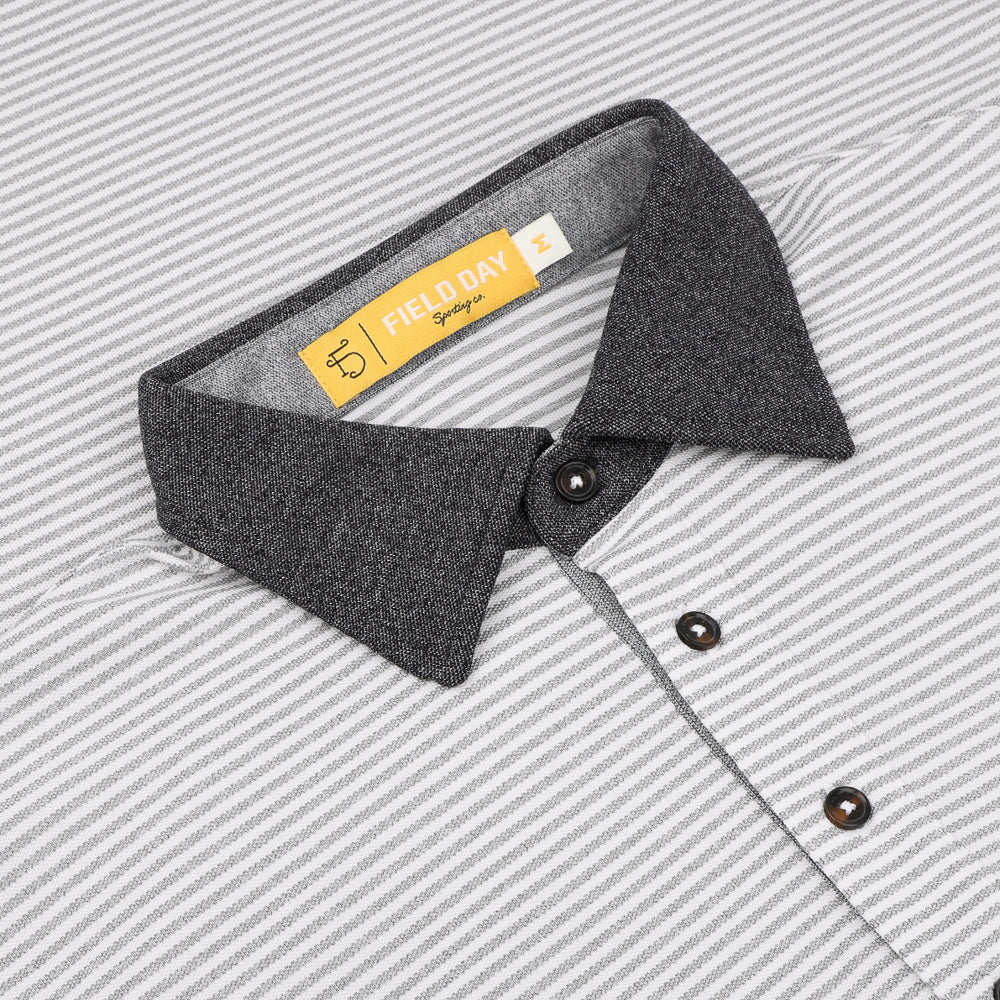 Ford 5 Button Long Sleeve Polo