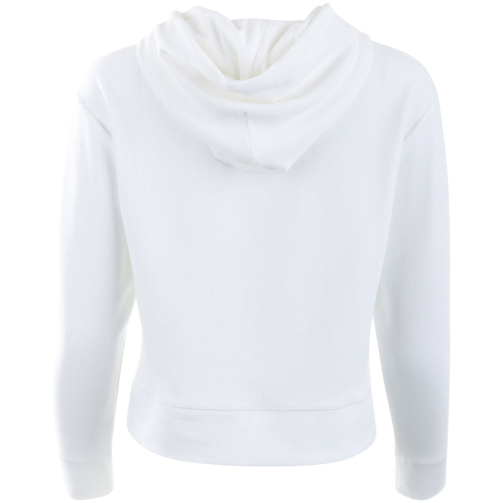 Women's Waffle-Knit Hoodie