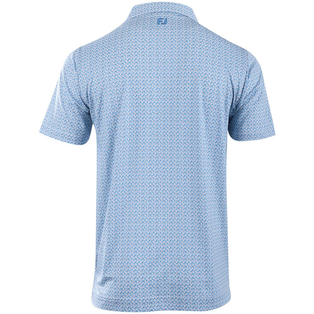 Floral Mark Polo