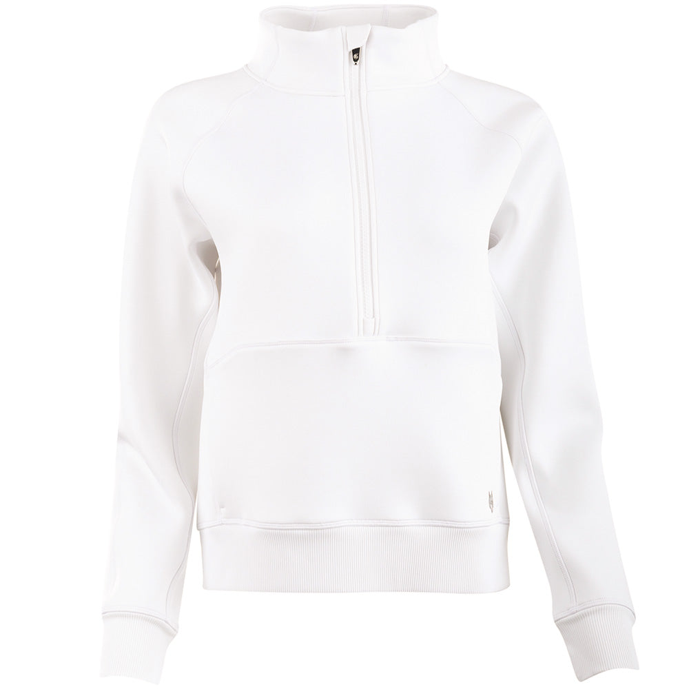 Women's Kristina Melange 1/2 Zip Sweatshirt