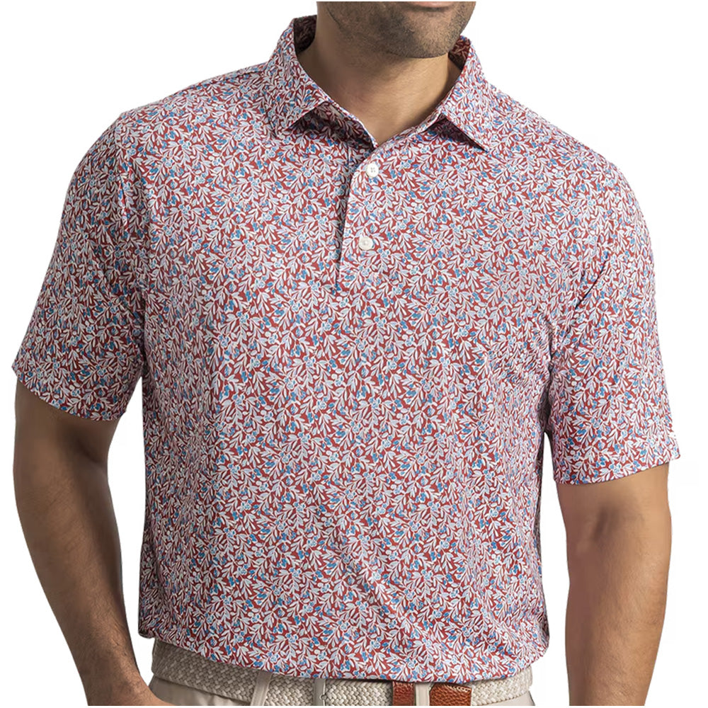 Meadow Print Polo