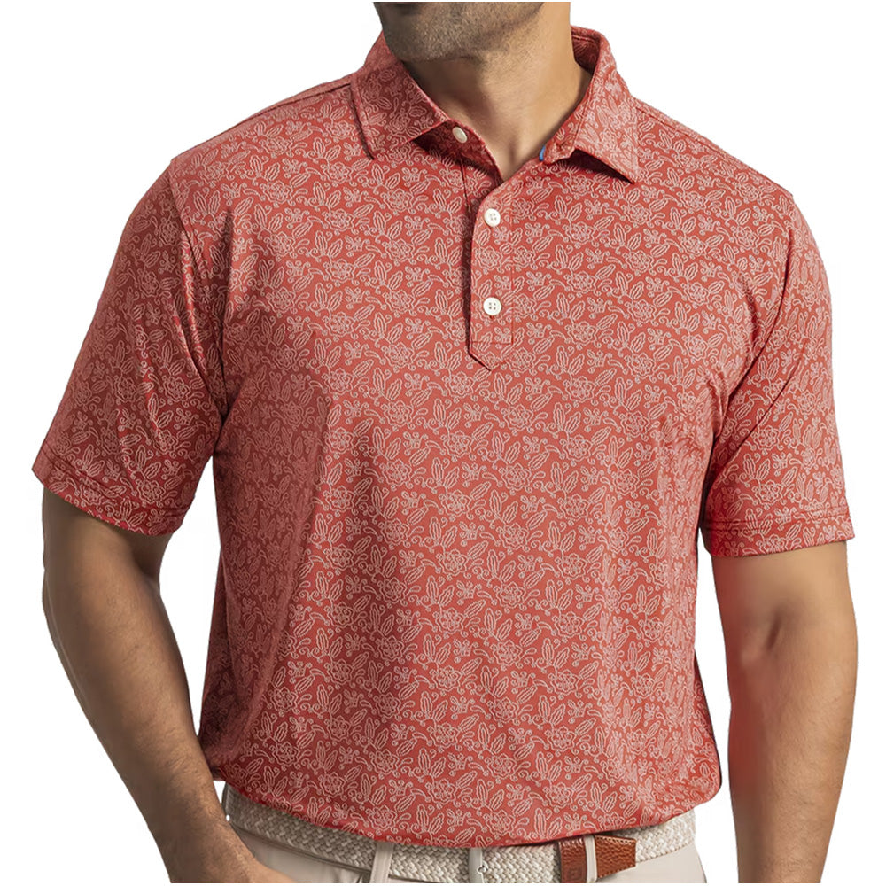 Wingtip Floral Polo