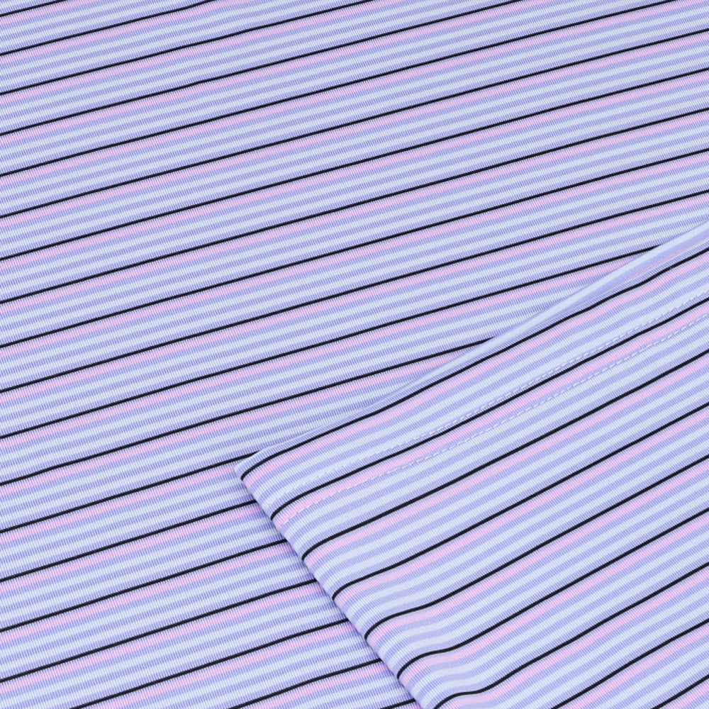 Multi-Stripe Lisle Polo