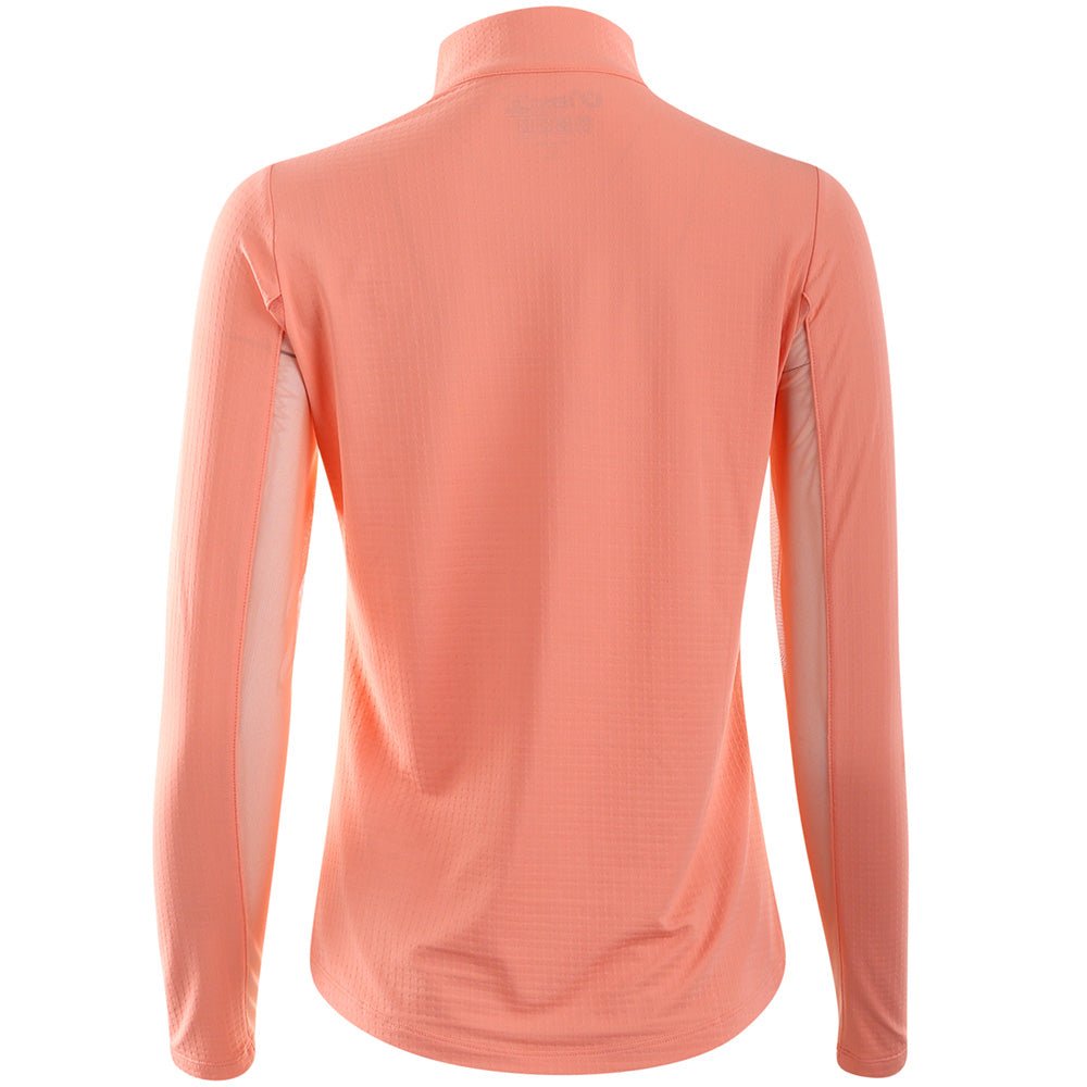Women's Long Sleeve Mock Neck Top - Solid