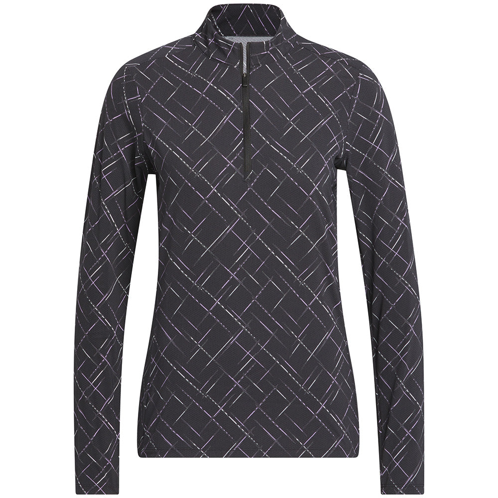 Women's Ultimate365 Print 1/4 Zip Mock Neck Pullover