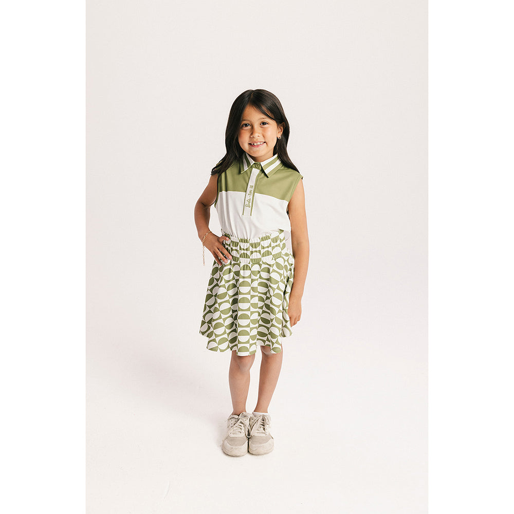 Fore All x Barbie™ Girls' Moore Sleeveless Polo