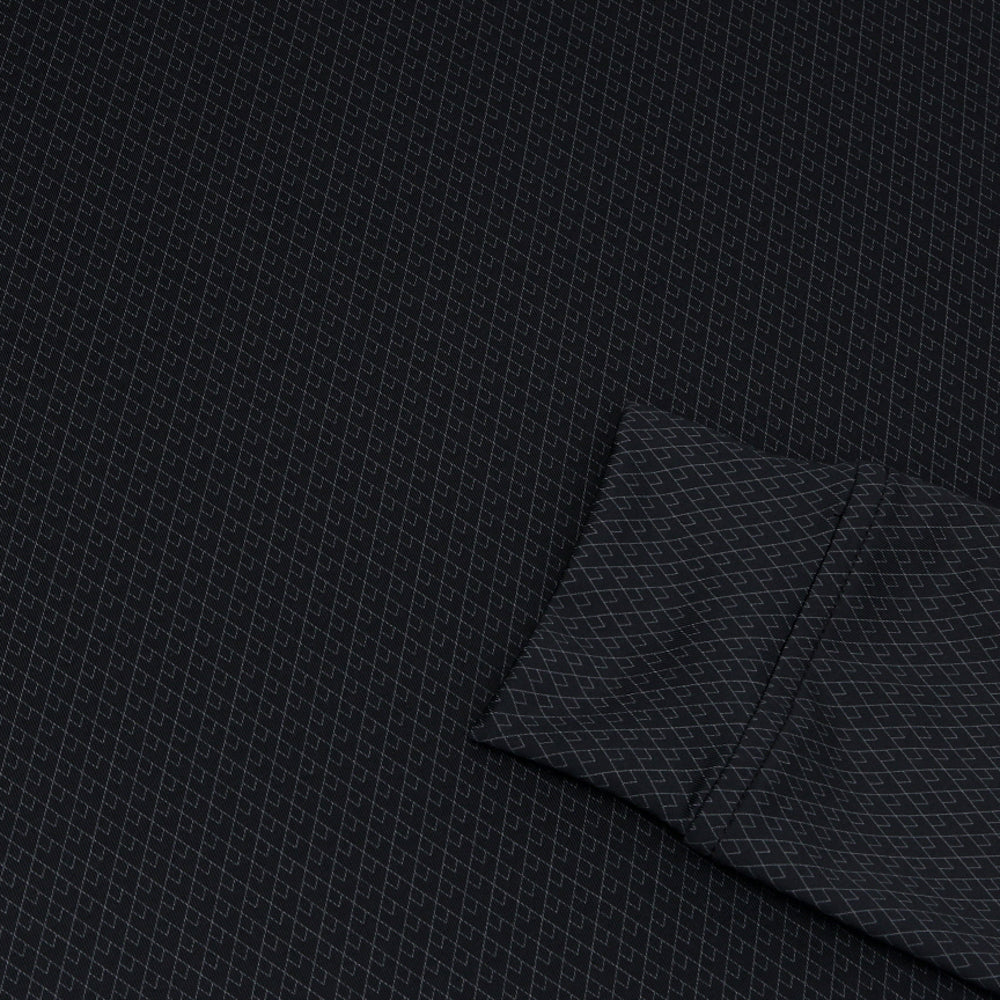 Tonal Deco Diamond 1/4 Zip Pullover