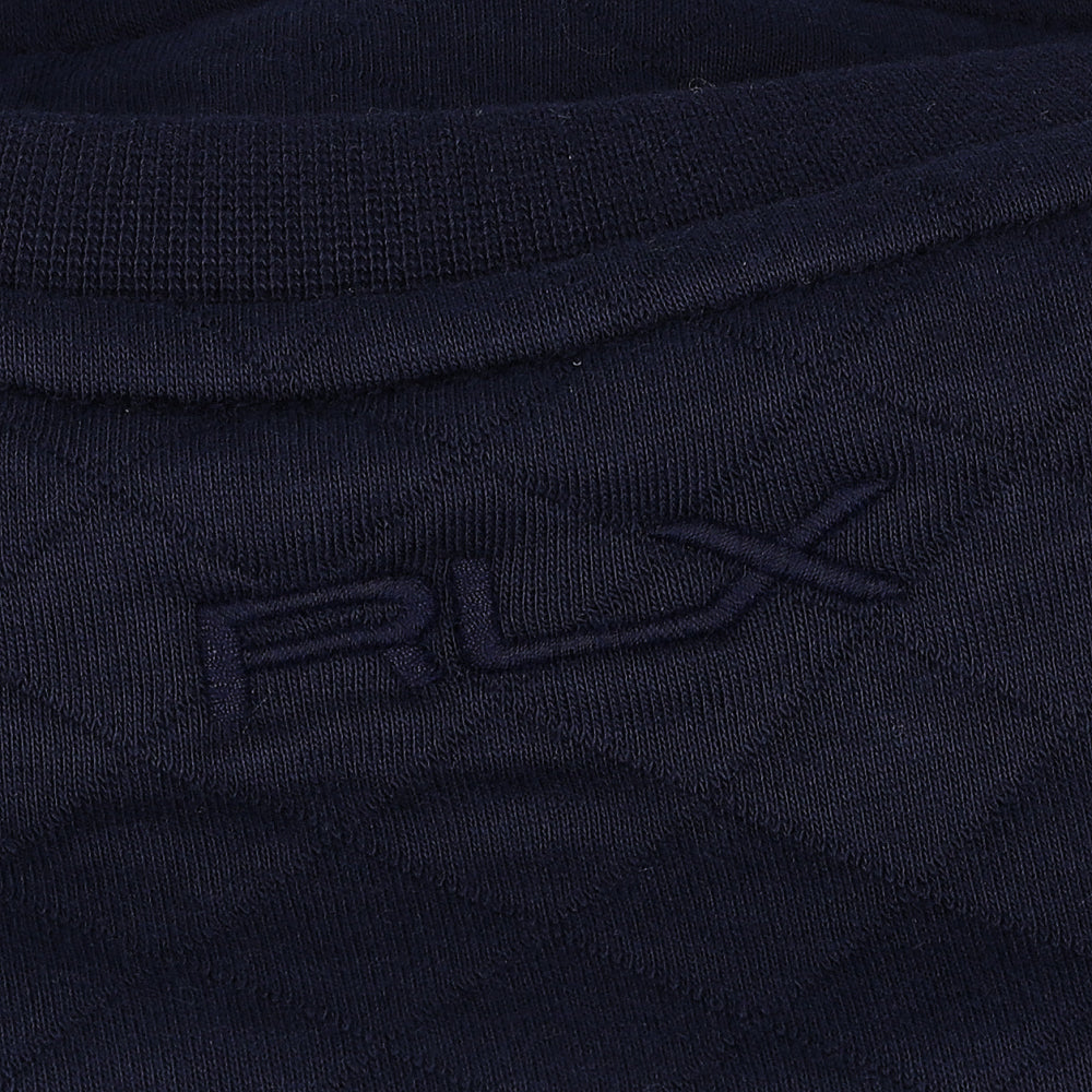 Quilted Double-Knit Crewneck Sweatshirt