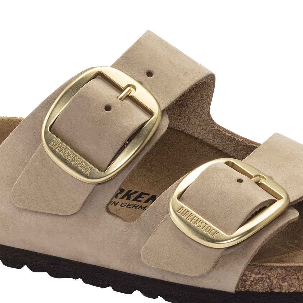 Women's Arizona Big Buckle Nubuck Leather Shoes
