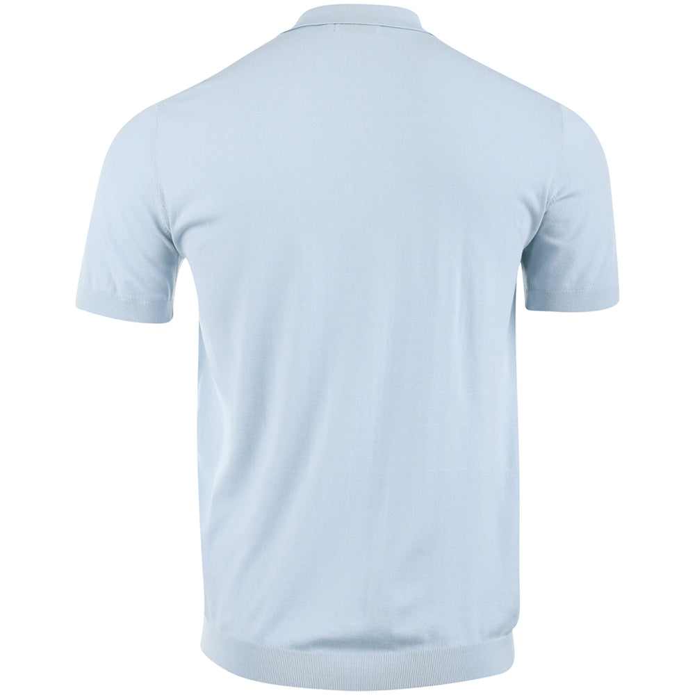 Ridge Knitted Polo
