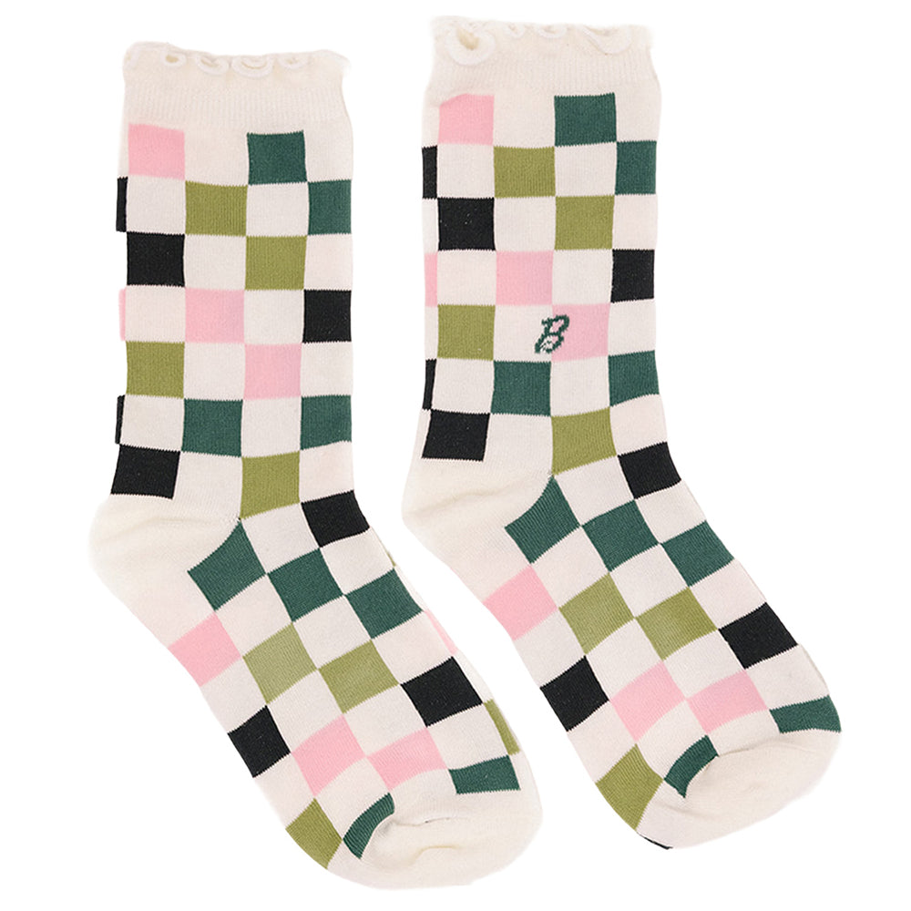 Fore All x Barbie™ Women's Maude Ruffle Socks