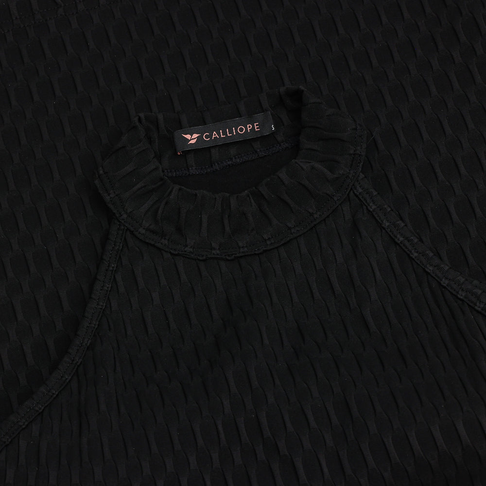 Women's Athena Sleeveless Mock Neck Polo