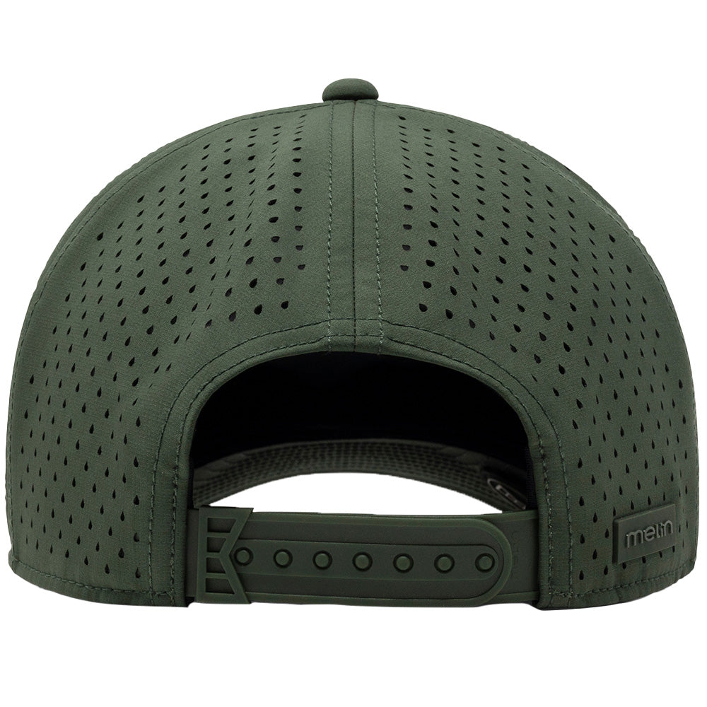 Odysea Stacked Hydro Hat - Khaki/Kombu Green