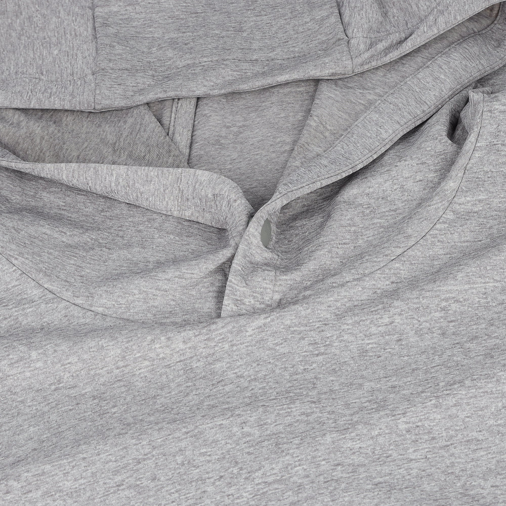 Essential Melange Jersey Hoodie