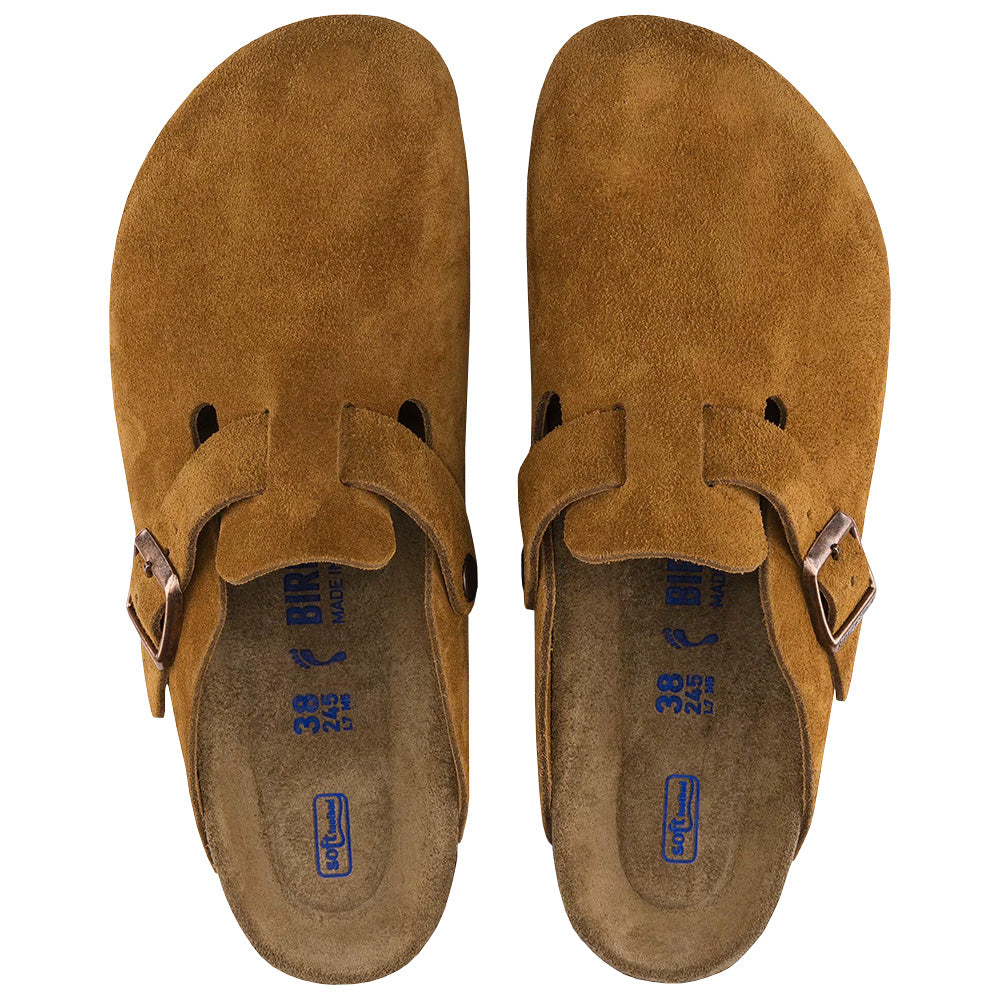 Boston Soft Footbed Suede Leather Shoes