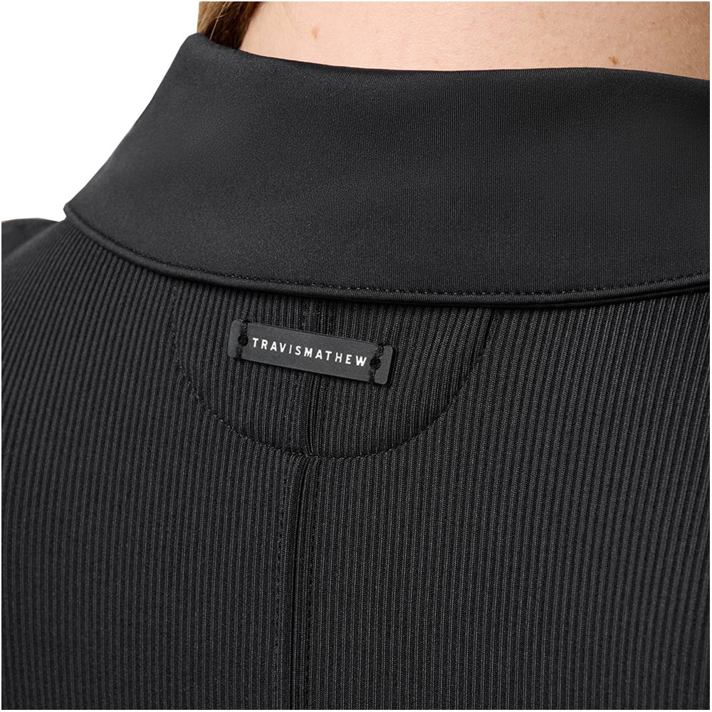 Women's MoveKnit Rib Sleeveless Full Zip Polo