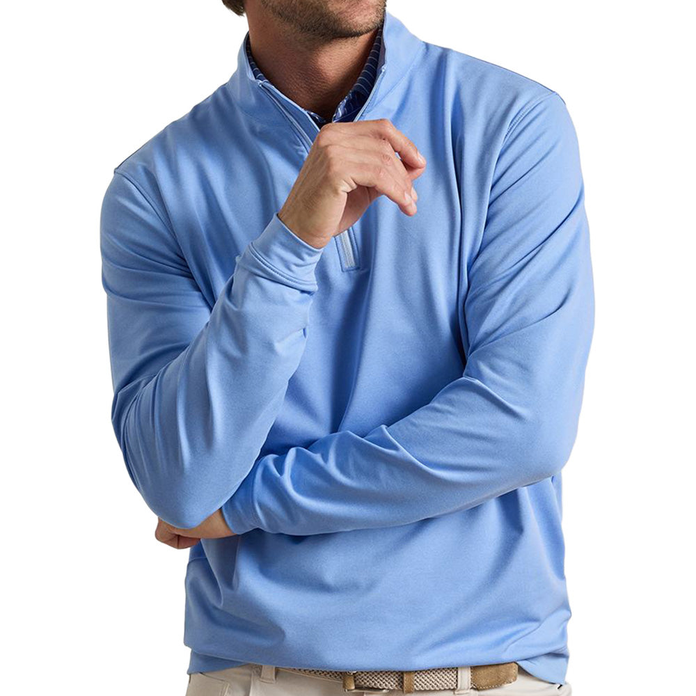 Perth Melange Performance 1/4 Zip Pullover