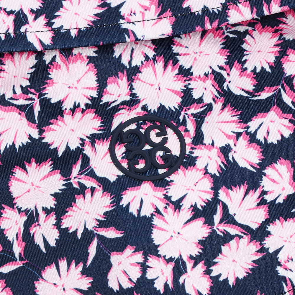 Optic Floral Tech Stretch Jersey Polo