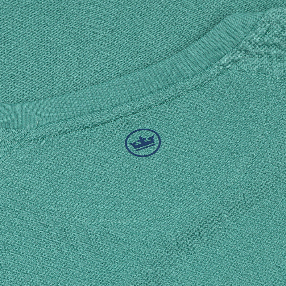 Cradle Pique Performance Crewneck Sweater