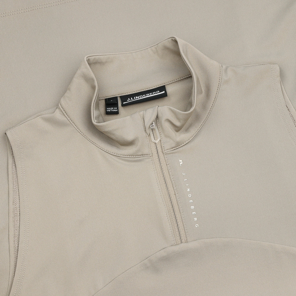 Women's Tiana Print Sleeveless 1/4 Zip Top